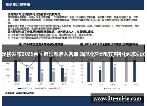 足协发布2025赛季俱乐部准入名单 规范化管理助力中国足球发展 足协发布2025赛季俱乐部准入名单 规范化管理助力中国足球发展